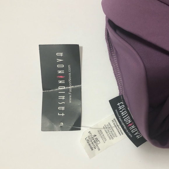 Fashion Nova“Where My Girls At?” Leggings Lavender - Picture 4 of 6